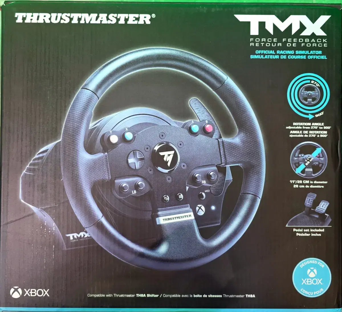 Thrustmaster TMX 레이싱 휠 플스