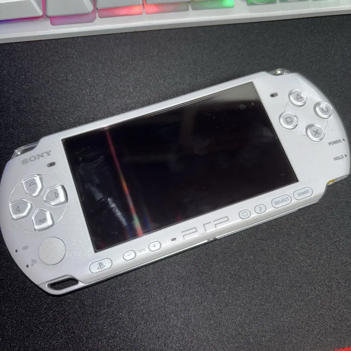 psp3000 화이트 펄 기기 판매합니다