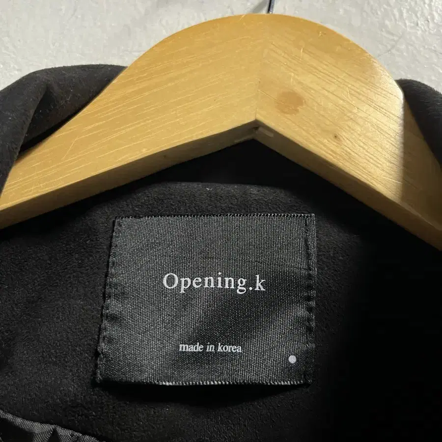 Free Opening.K 스웨이드 루즈핏 자켓