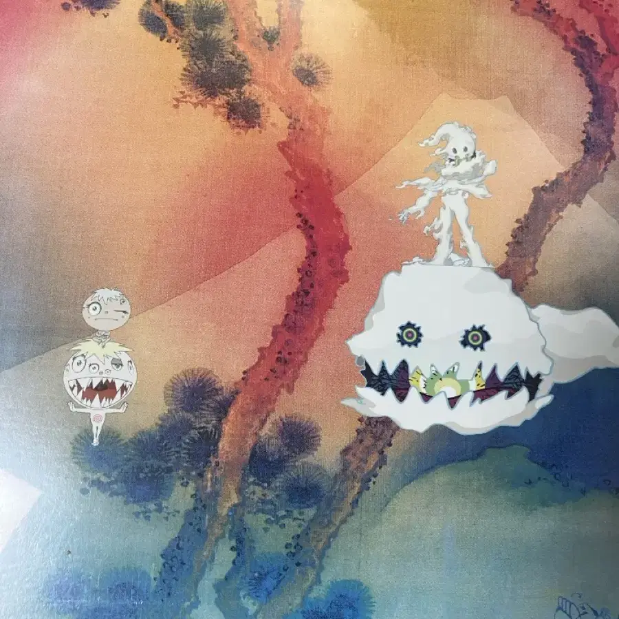 Kanye & kid cudi kids see ghosts LP