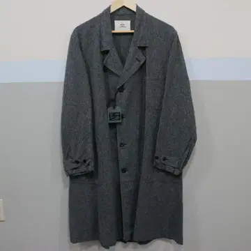 OUTIL 코튼 린넨 워크 코트 OV-T003 사이즈2