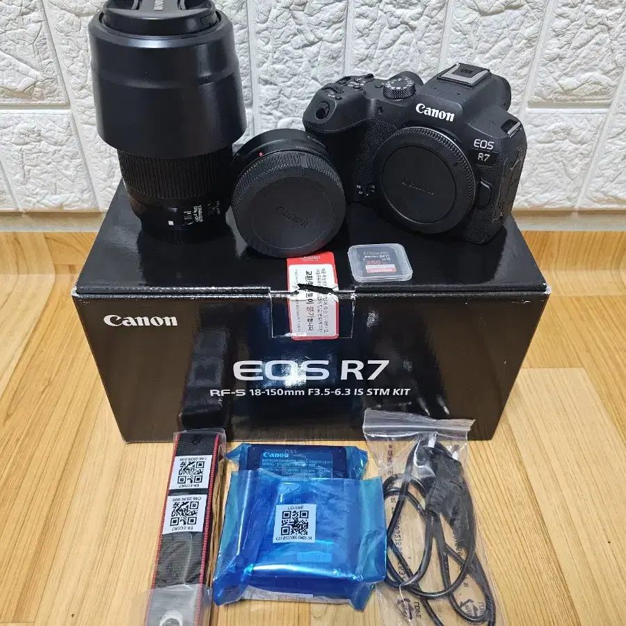 캐논 eos r7, efs 55-250 stm, eosr어댑터