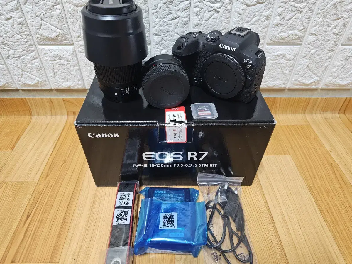 캐논 eos r7, efs 55-250 stm, eosr어댑터