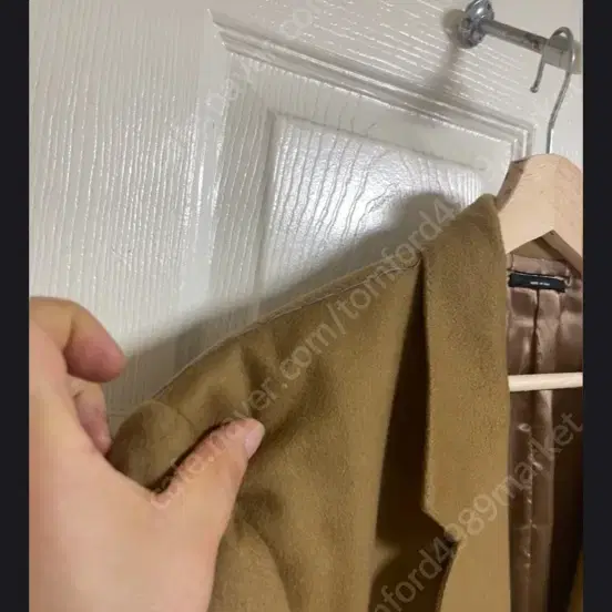 톰포드 캐시미어 코트 카멜  새상품