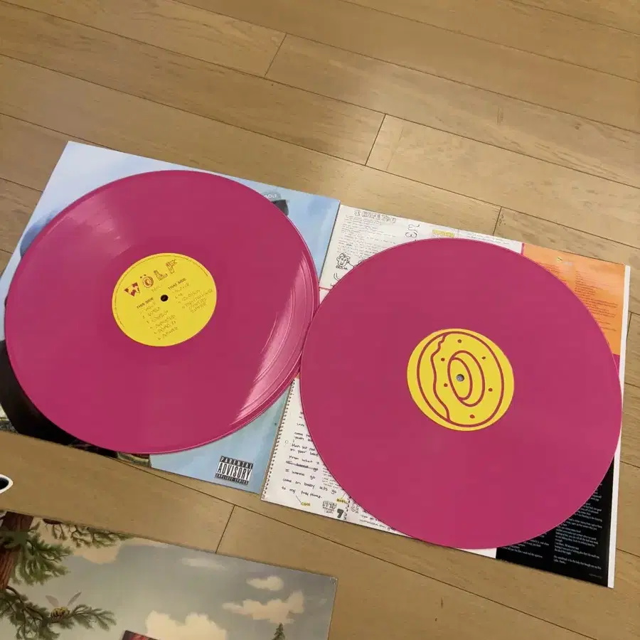 타일러 더 크리에이터 wolf pink lp cd 일괄