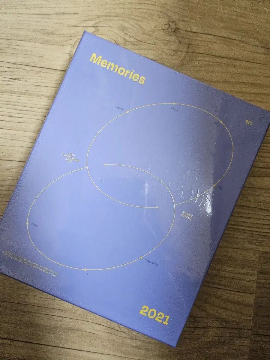 BTS Memories of 2021 블루레이