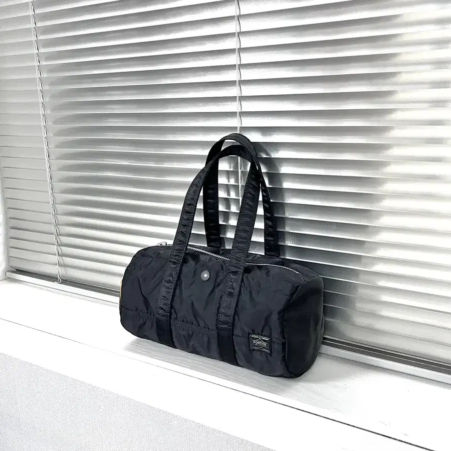 PORTER TANKER-BOSTON BAG S (Black)포터 탱커