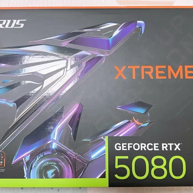 GIGABYTE AORUS RTX 5080 XTREME 워터포스  제이씨