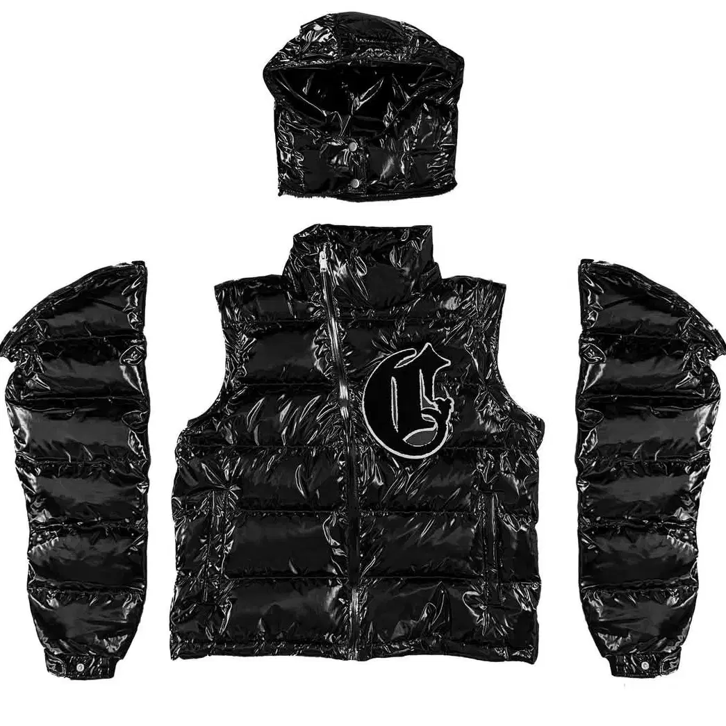 Corvidae shiny puffer v2 black M 몽클레어마야