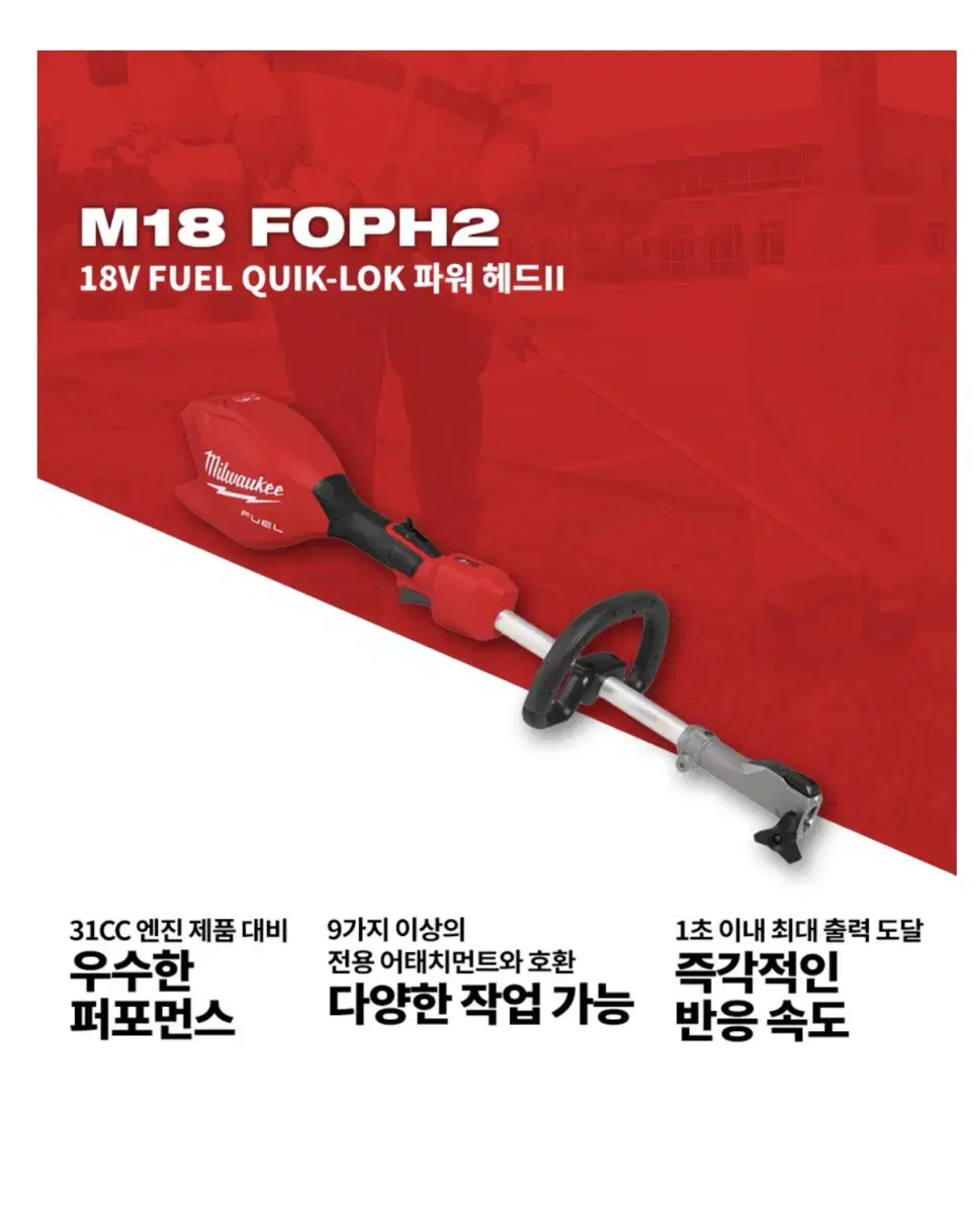 밀워키 공구 퀵락 파워 헤드 II M18 FOPH-0 [베어툴/신제품]