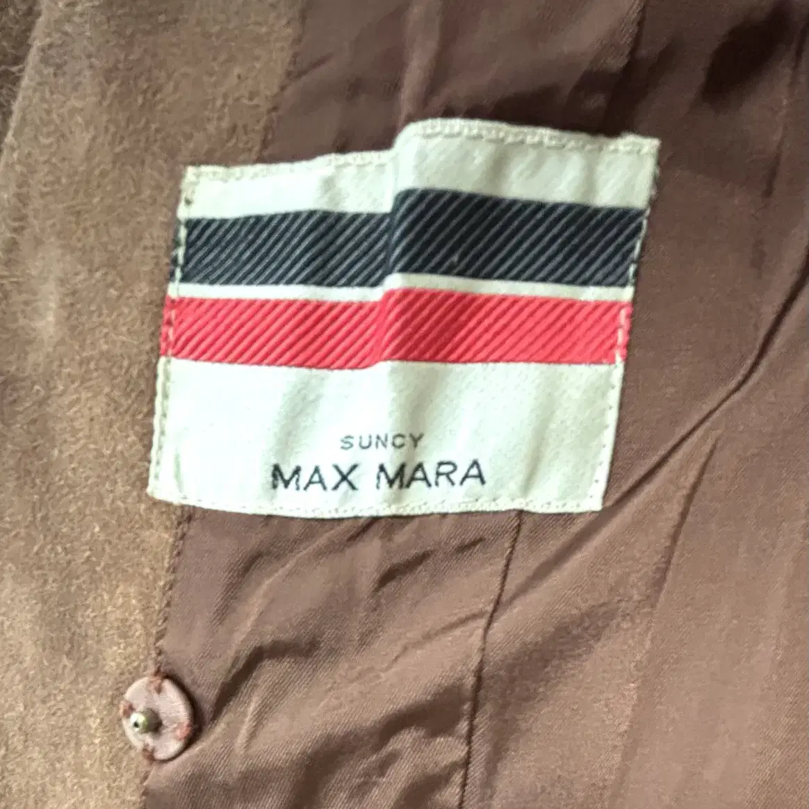 80s suncy Max Mara 스웨이드 웨스턴 코트 Women 55