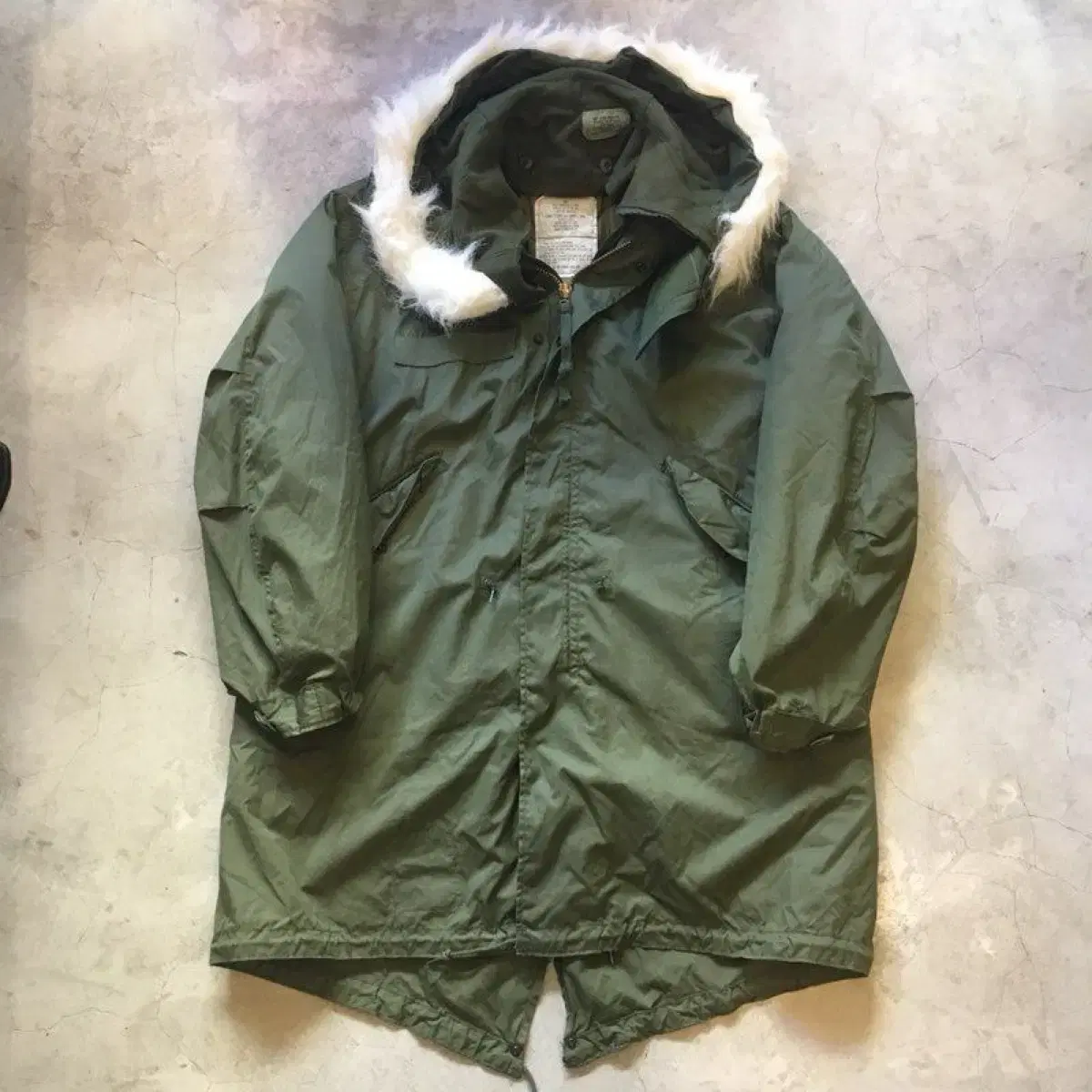 미군  US Army M-65 Fishtail Parka