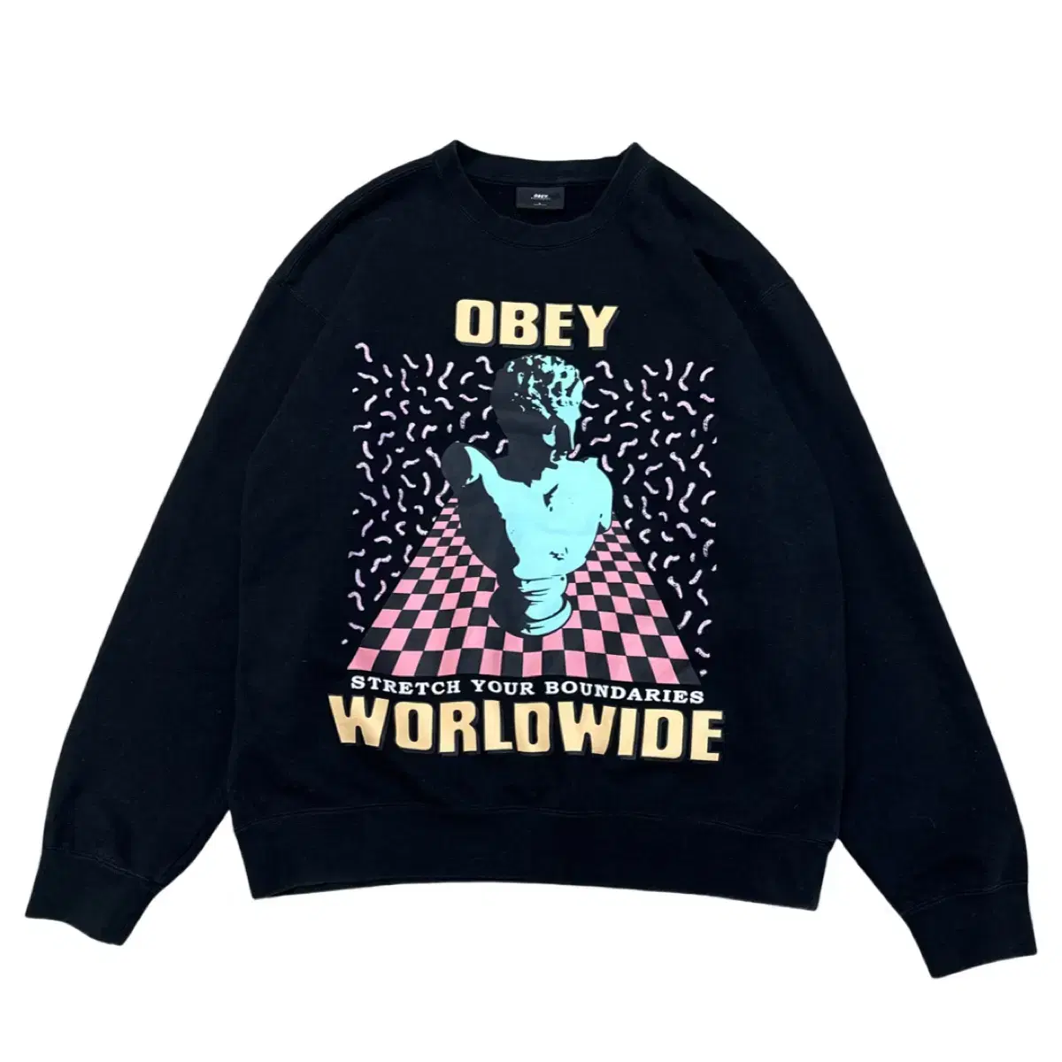 OBEY 오베이 월드와이즈 맨투맨