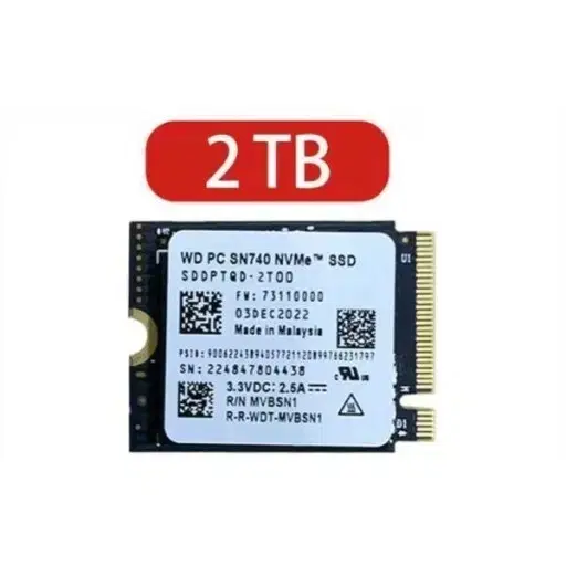 WD웬디 SN740 2TB nvme ssd 팝니다 2230규격