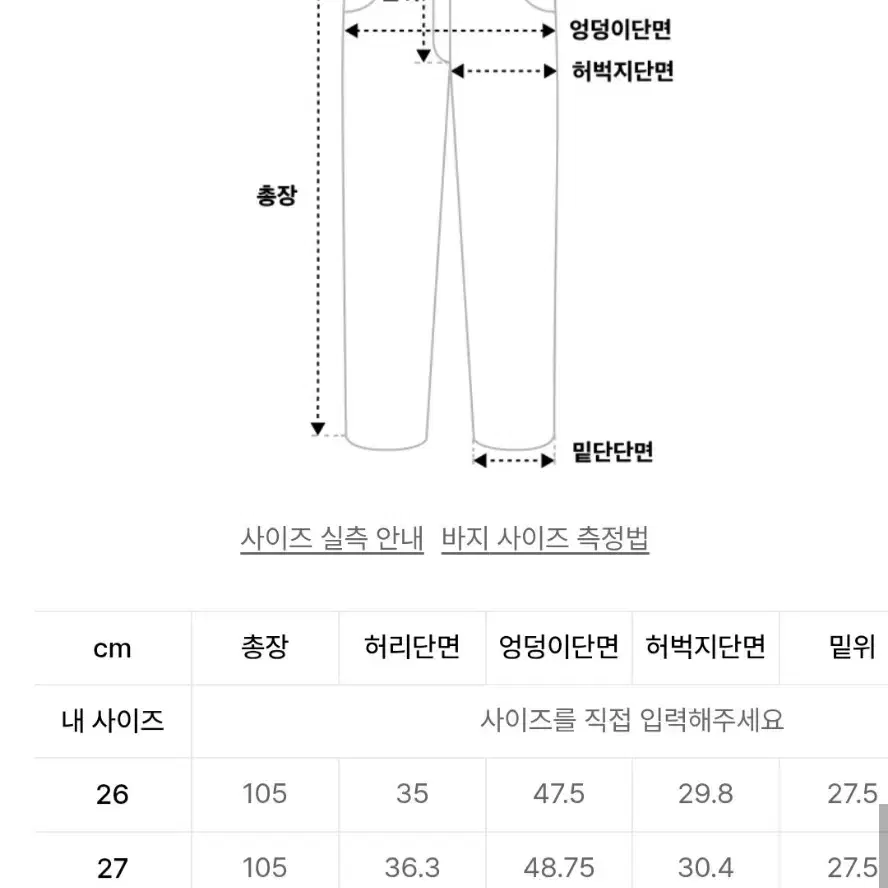 무신사 레플리카 퍼티그 팬츠 블랙 29 [새제품]