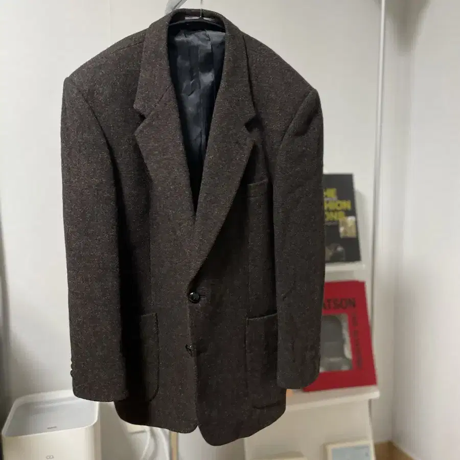 해리스트위드 Harris tweed 투버튼 블레이저