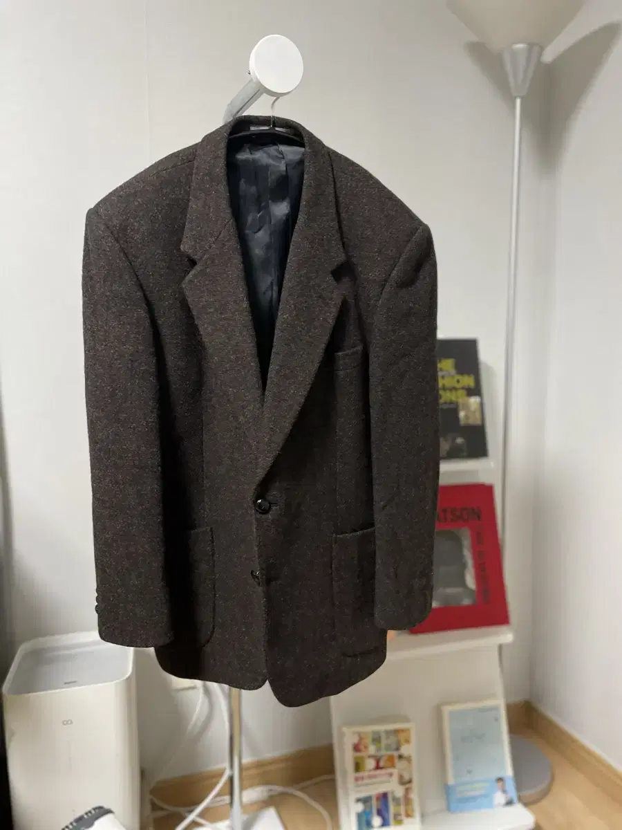 해리스트위드 Harris tweed 투버튼 블레이저