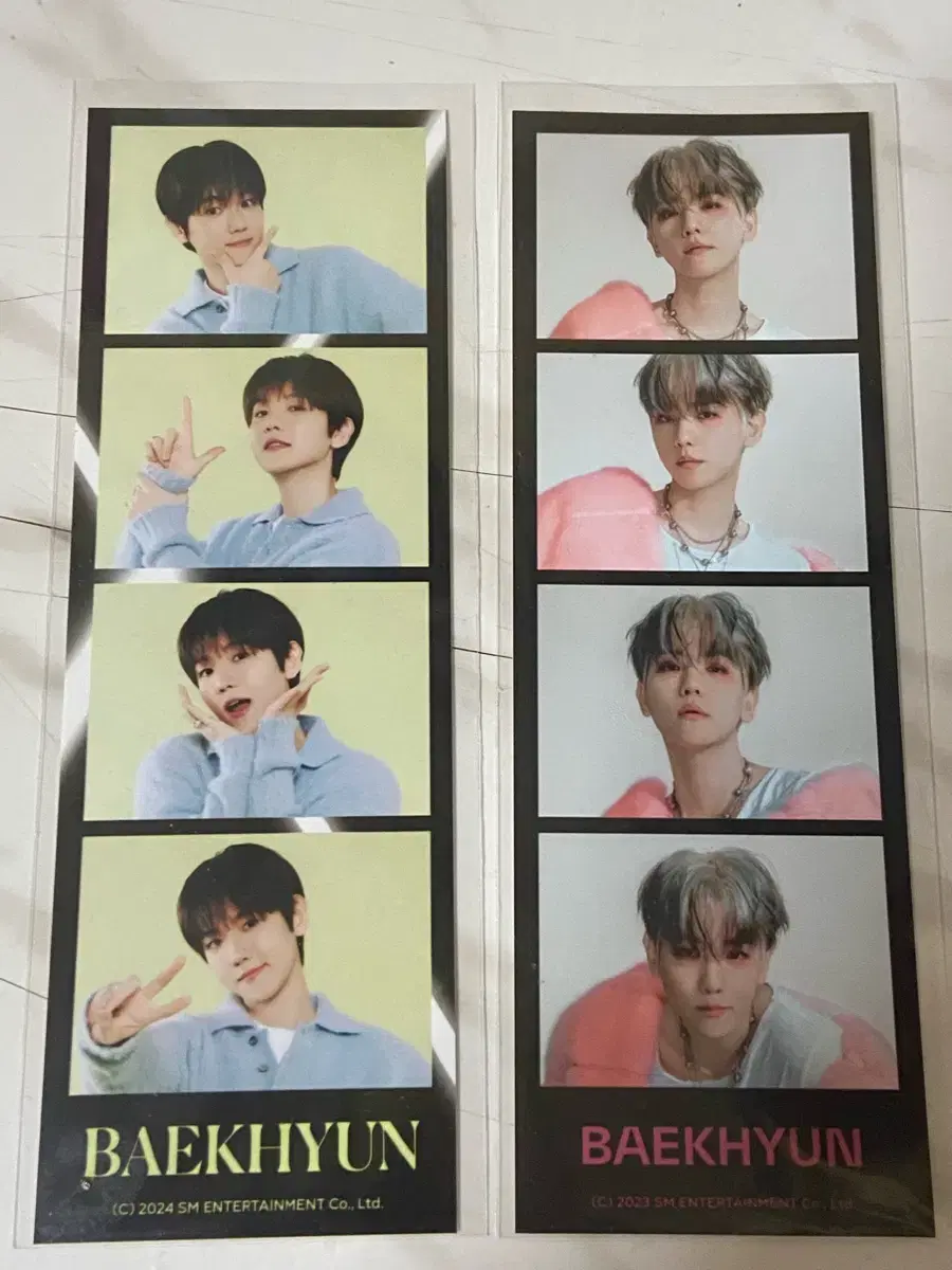 Baekhyun 4 cut photo exo Cream soda md 4 cut photo