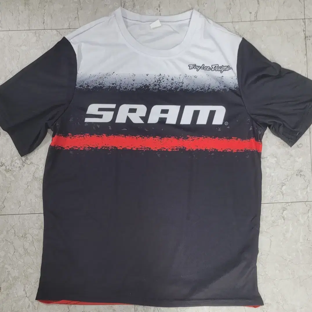 SRAM 자전거 티셔츠 L