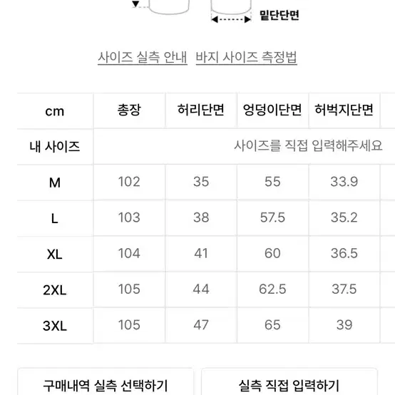 패플 코듀로이 팬츠M