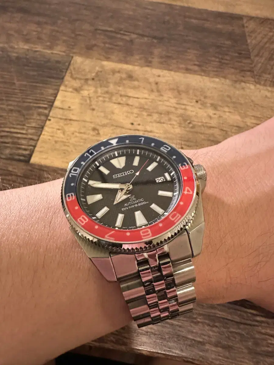 커스텀 세이코 seiko prospex samurai 4r35 01v0