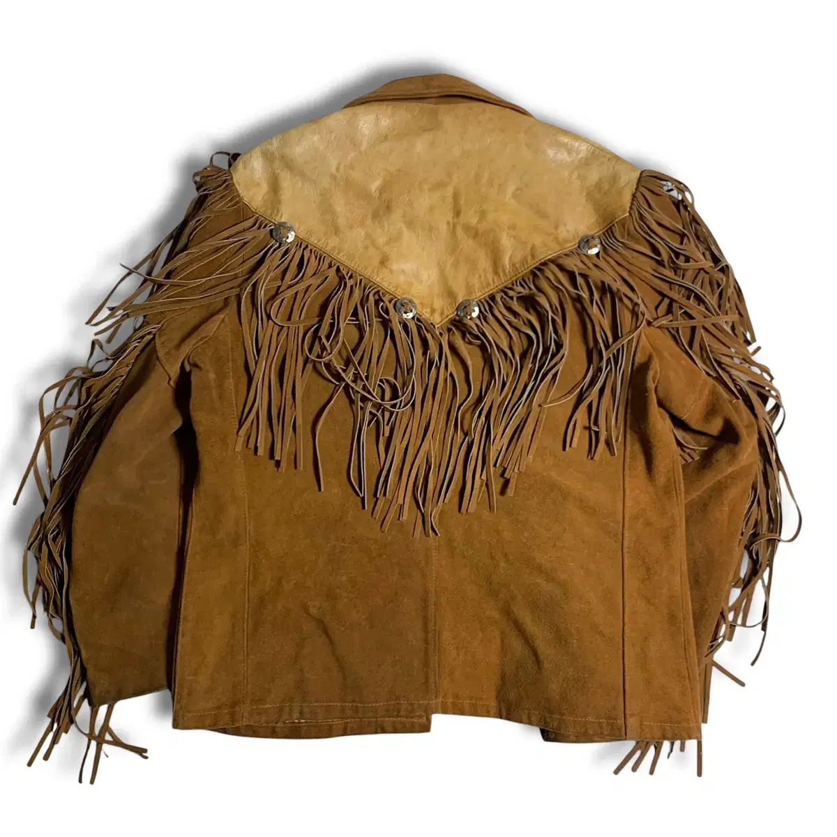 [L~XL] 80s Schott Western Fringe Jacket