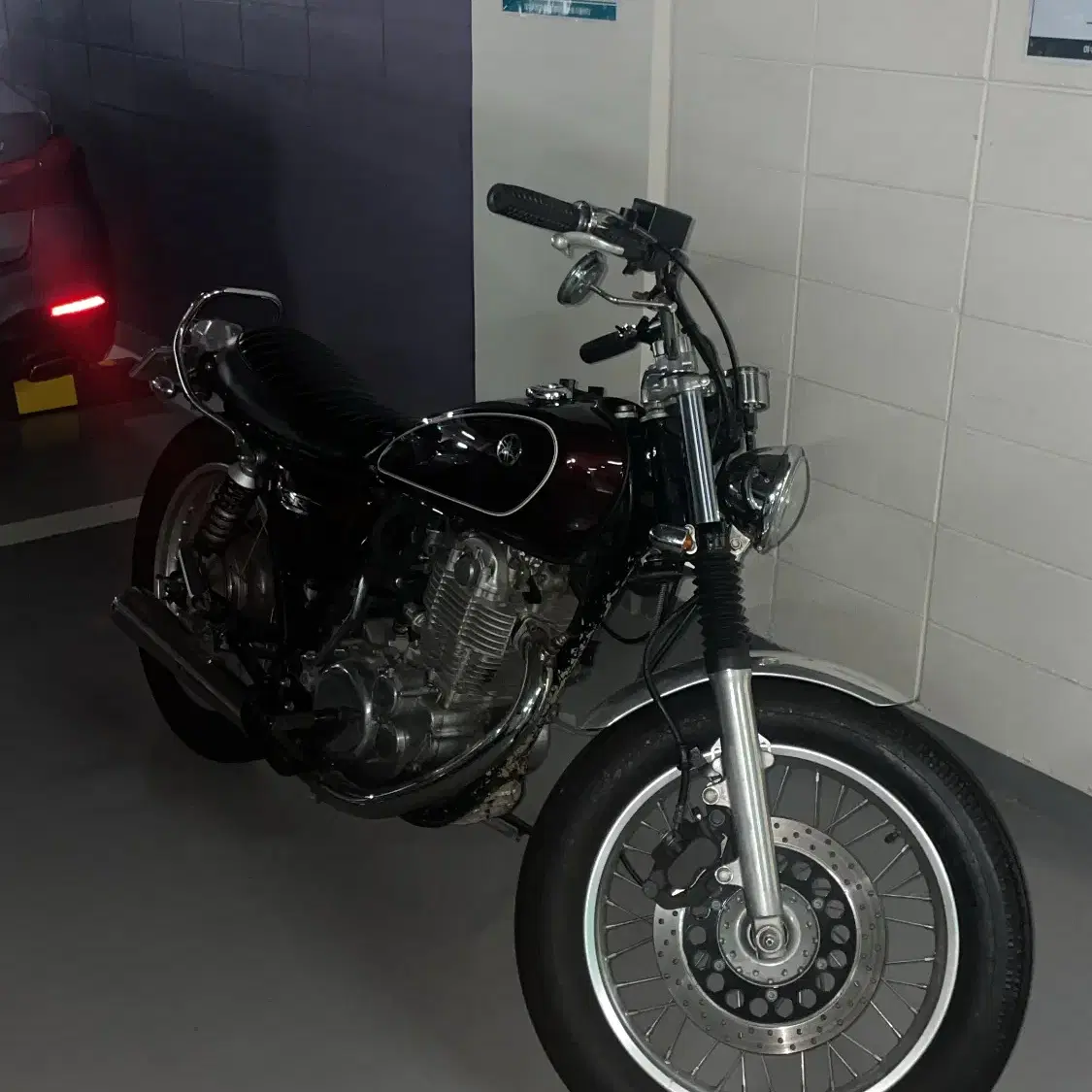 SR400 14년식 내수 버건디 컬러