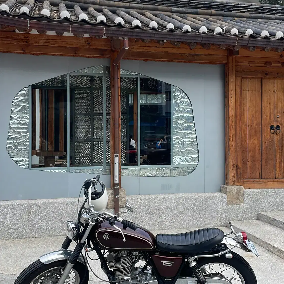 SR400 14년식 내수 버건디 컬러