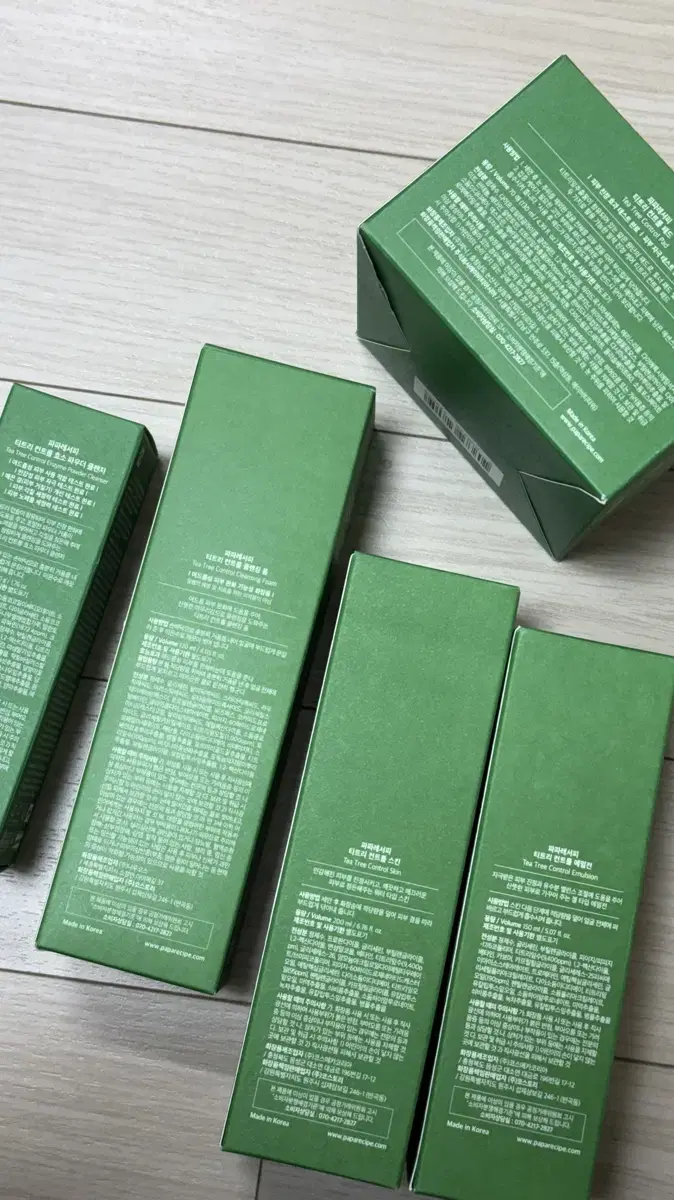 Quick sale of Papa Recipe Tea Tree line