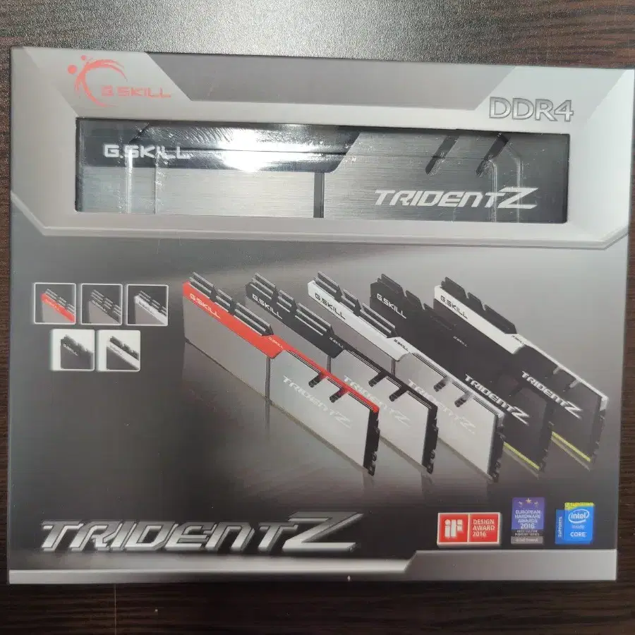 미사용 지스킬 Trident Z DDR4 3200 CL16 16GBx2