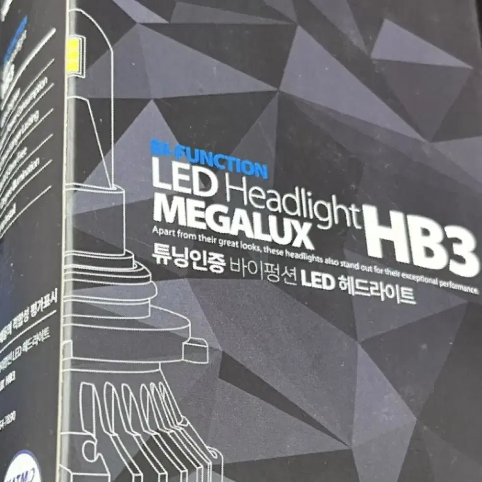 LED 메가럭스 HB3 벌브