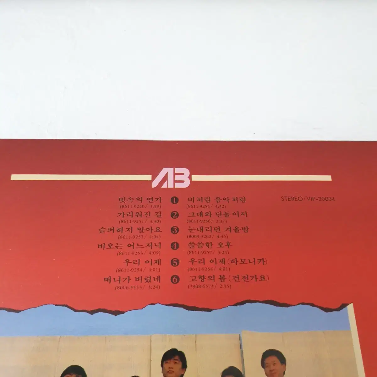 김현식3집 LP  1986  (한국대중음악100대명반)