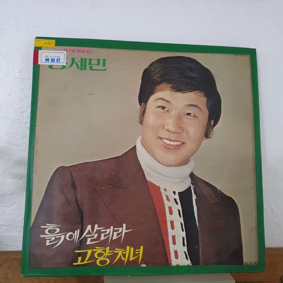 홍세민 LP  1973오아시스발매반   흙에살리라    귀한음반