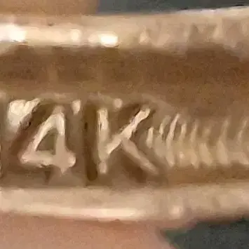 14k 하트 귀걸이