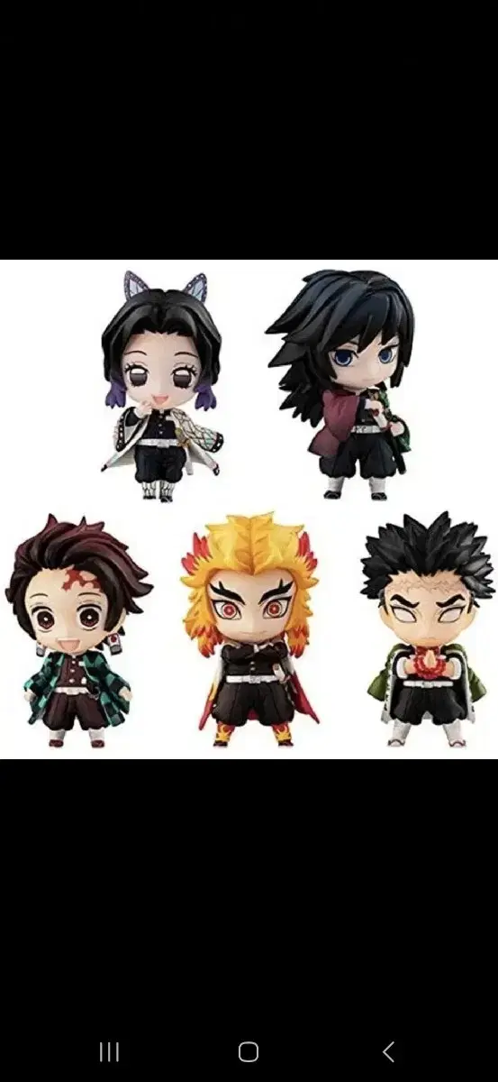 We are selling the mascot figures of Kimetsu no Yaiba.