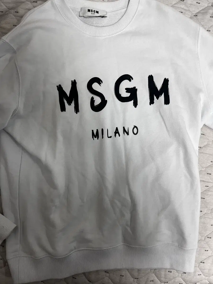 msgm 브러쉬드 맨투맨 L