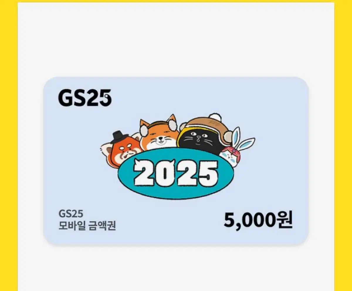 GS25 5천원