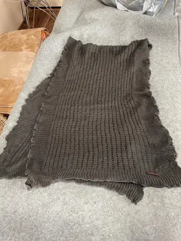 TRANS WORK 캐시미어 스톨 털실 뜨개질