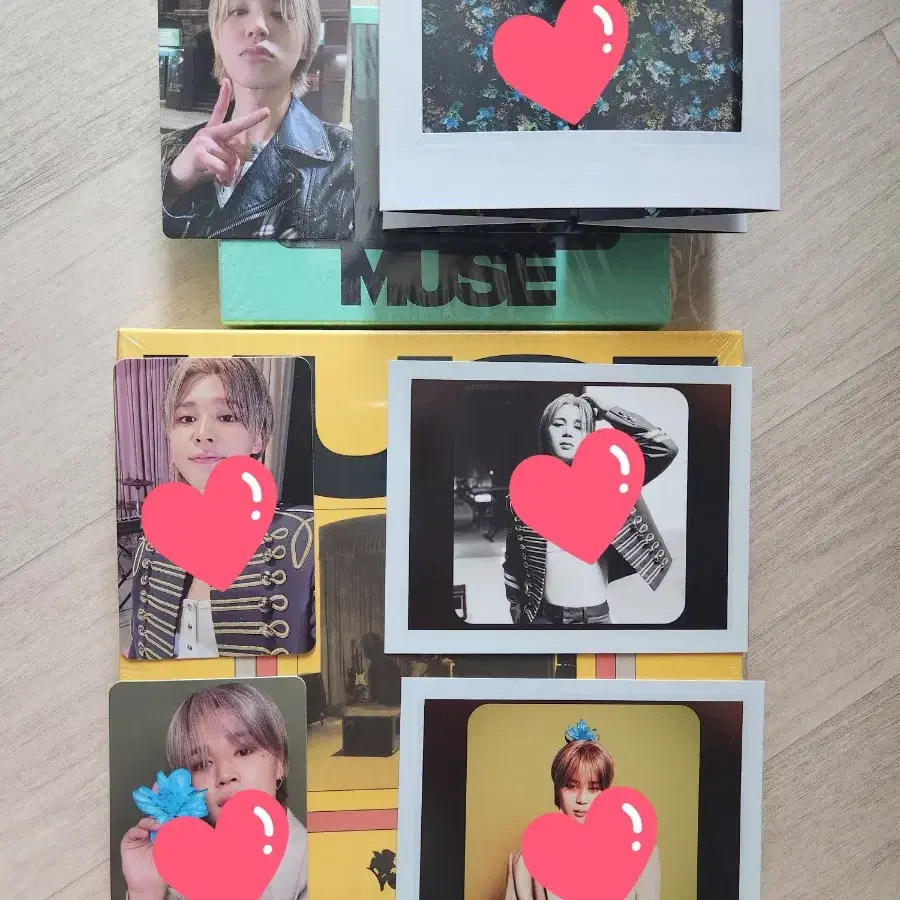 지민 방탄소년단 QR bts 뮤즈 muse 위버스 앨범 포카 인스터트포토