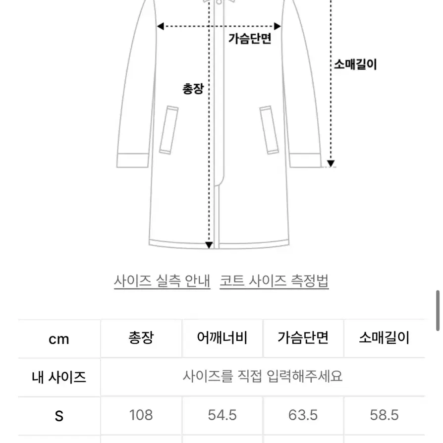 파르티멘토 오버사이즈 멜톤 더플 롱 코트 네이비 M