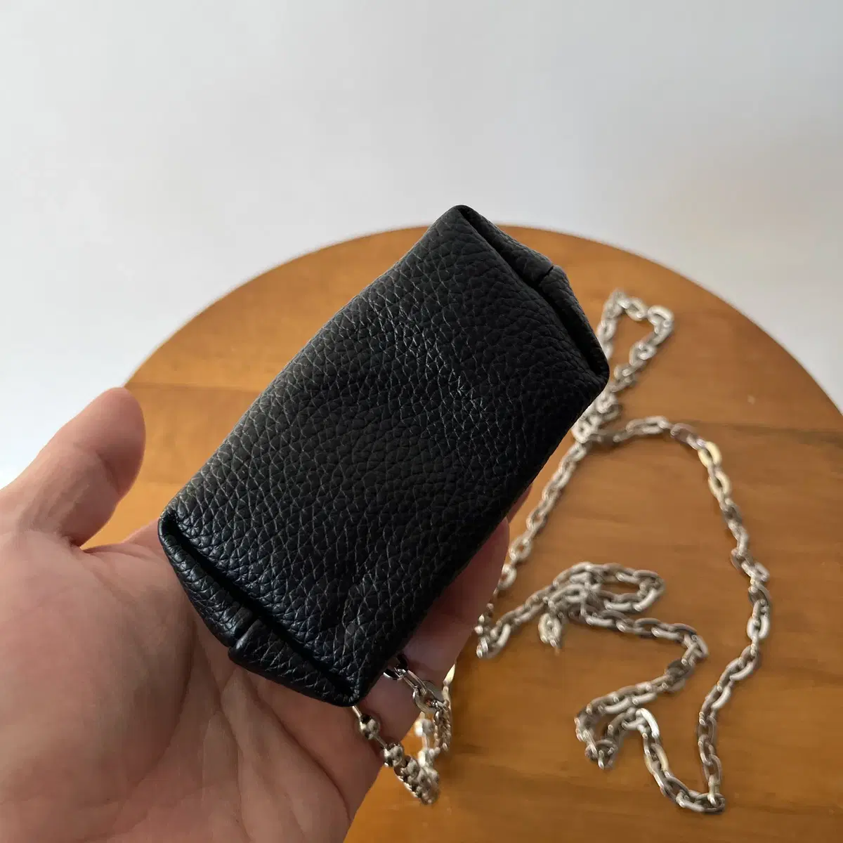 Mini coin leather wallet 2way Bag