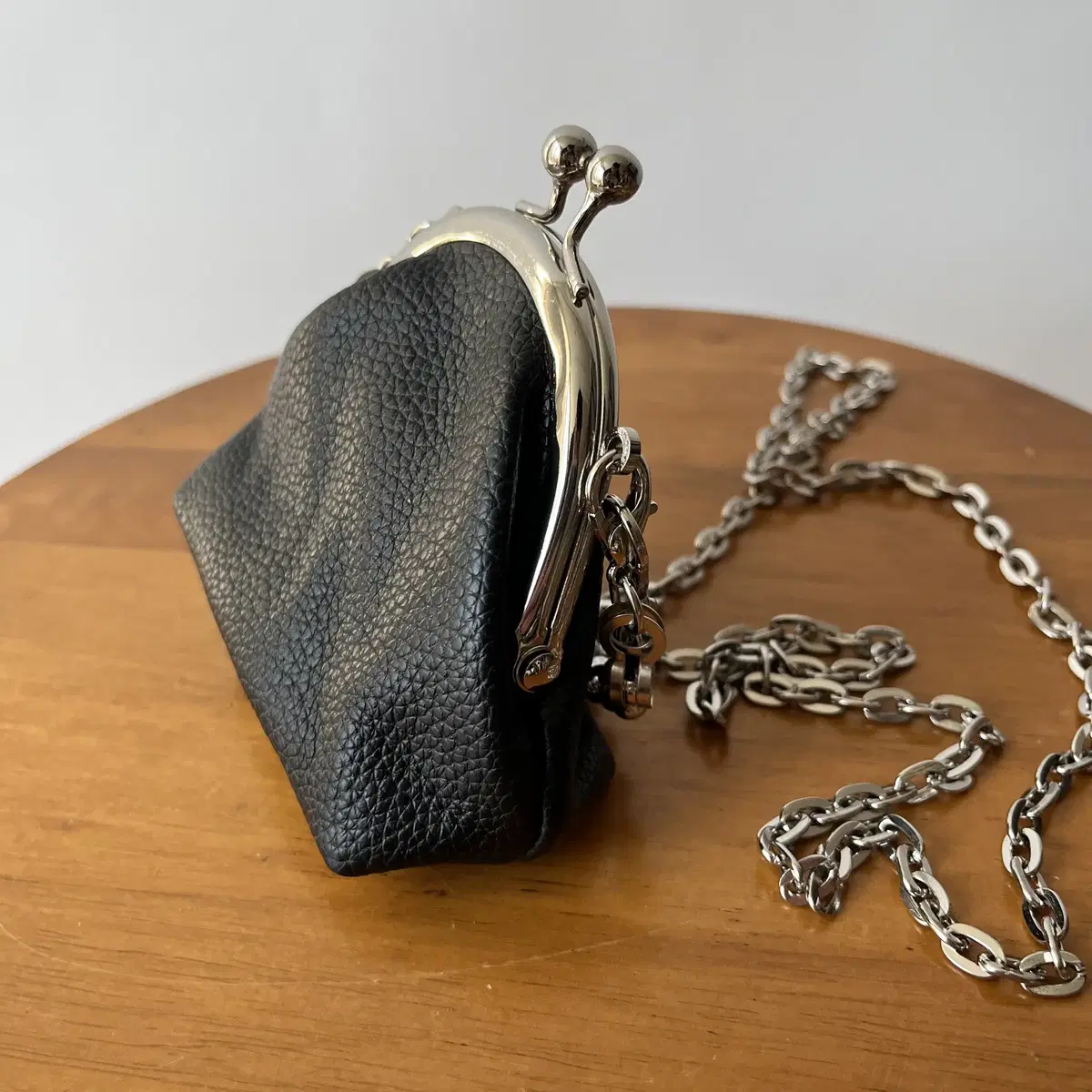 Mini coin leather wallet 2way Bag