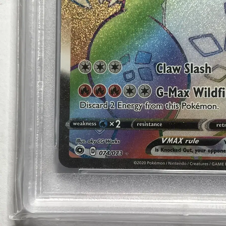 리자몽 VMax 영어판 /Charizard VMax PSA 10 #074