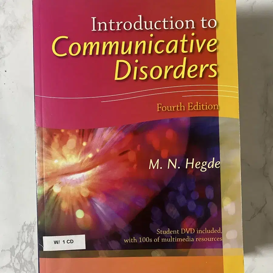 Communicative Disorders(헷지원서 4판)+의사소통장애