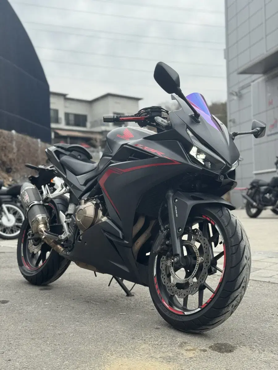 특가! cbr500r 19년식 요시무라 머플러 2채널 블박 판매합니다