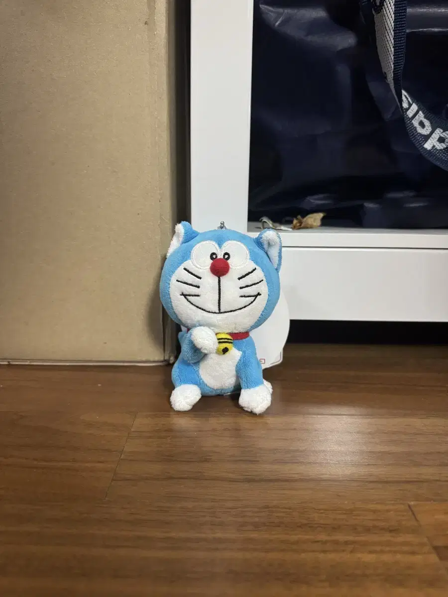 고전 고양이 도라에몽 군번줄 인형 키링