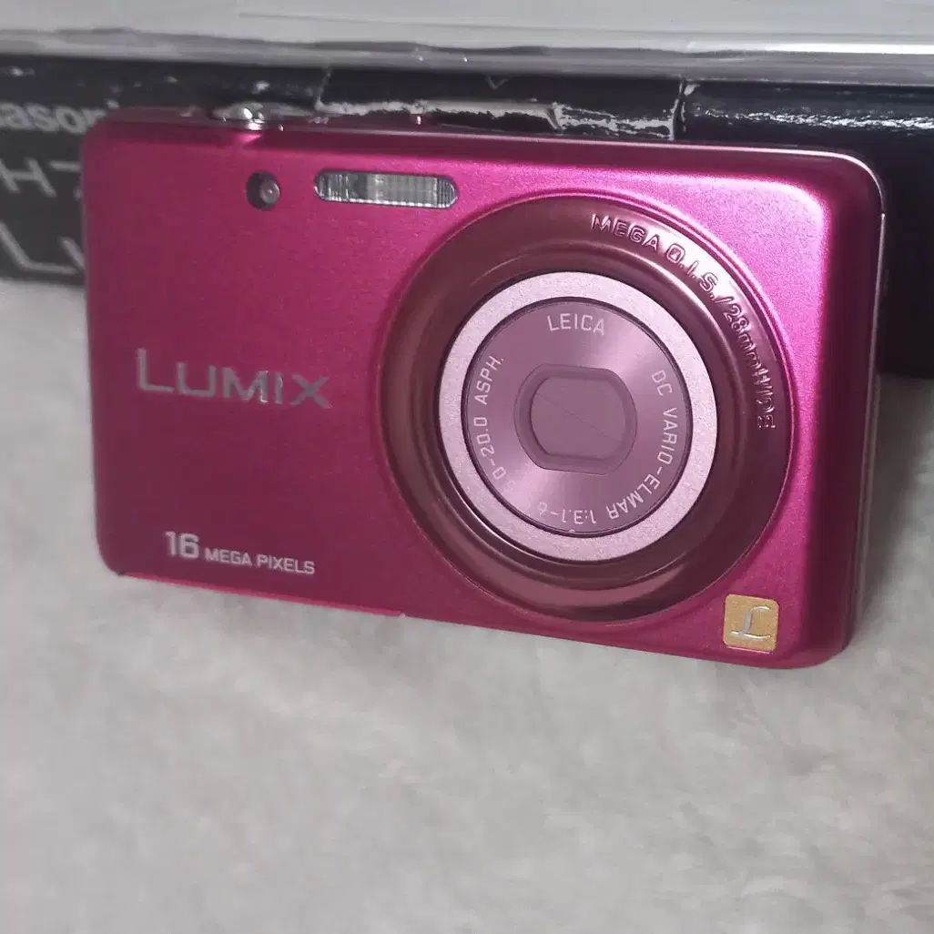 Panasonic 디지털 카메라 LUMIX DMC-FH7 핑크