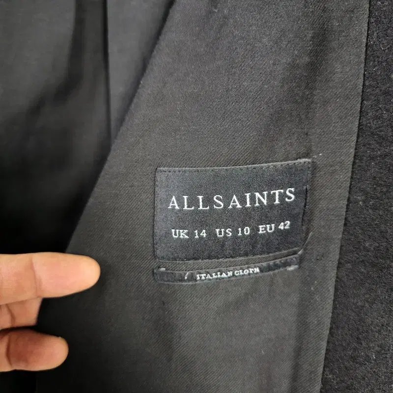 여성 올세인츠 ALLSAINTS 울 혼방 코트 L사이즈