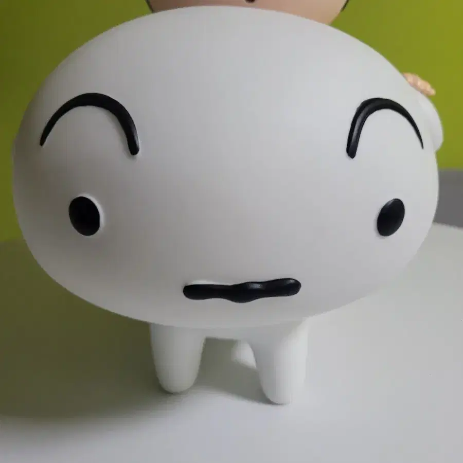 흰둥이 탄 맹구 짱구는못말려 38cm