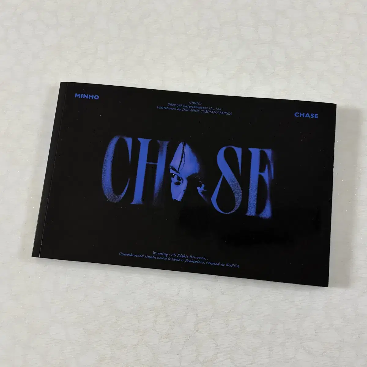 샤이니 민호 솔로 앨범 chase 개봉앨범